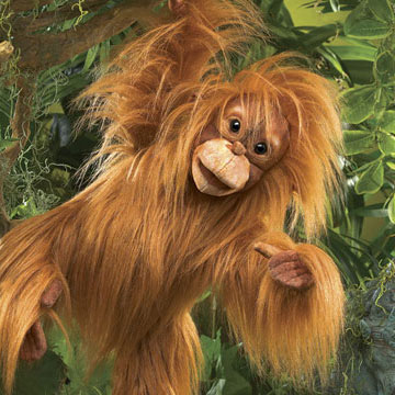 Marionnette animal sauvage