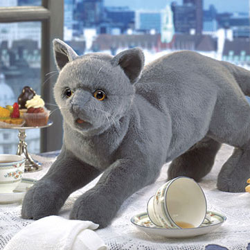 Marionnette chat