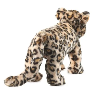Folkmanis Baby Leopard Hand Puppet, rear view