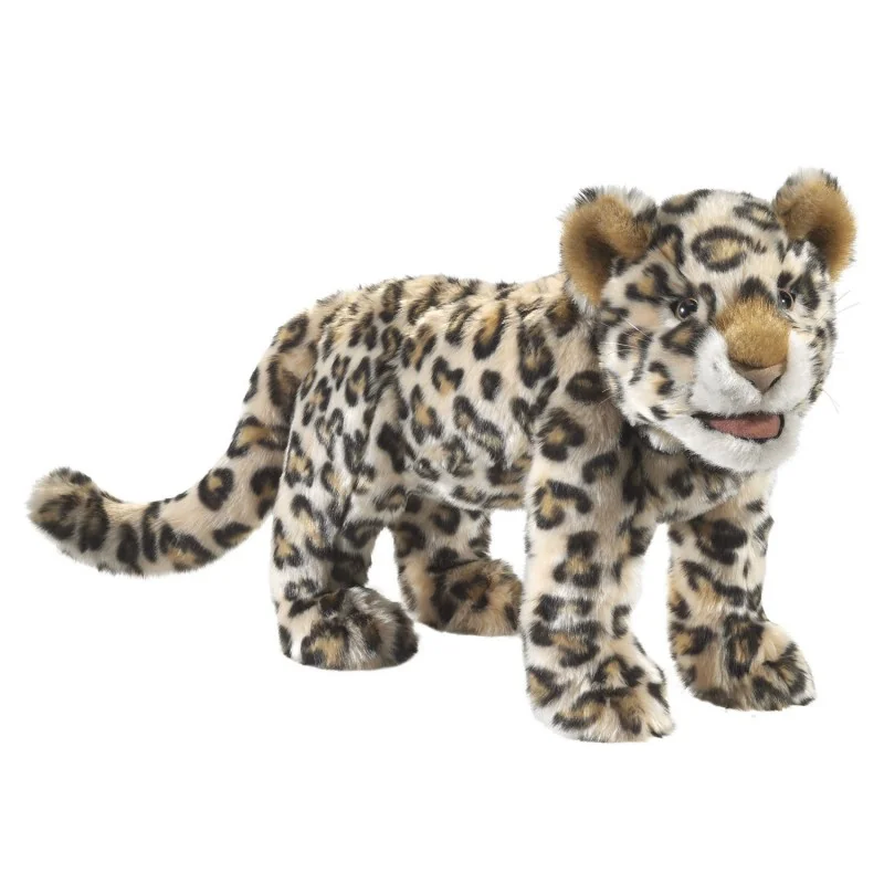 Folkmanis Baby Leopard Hand Puppet