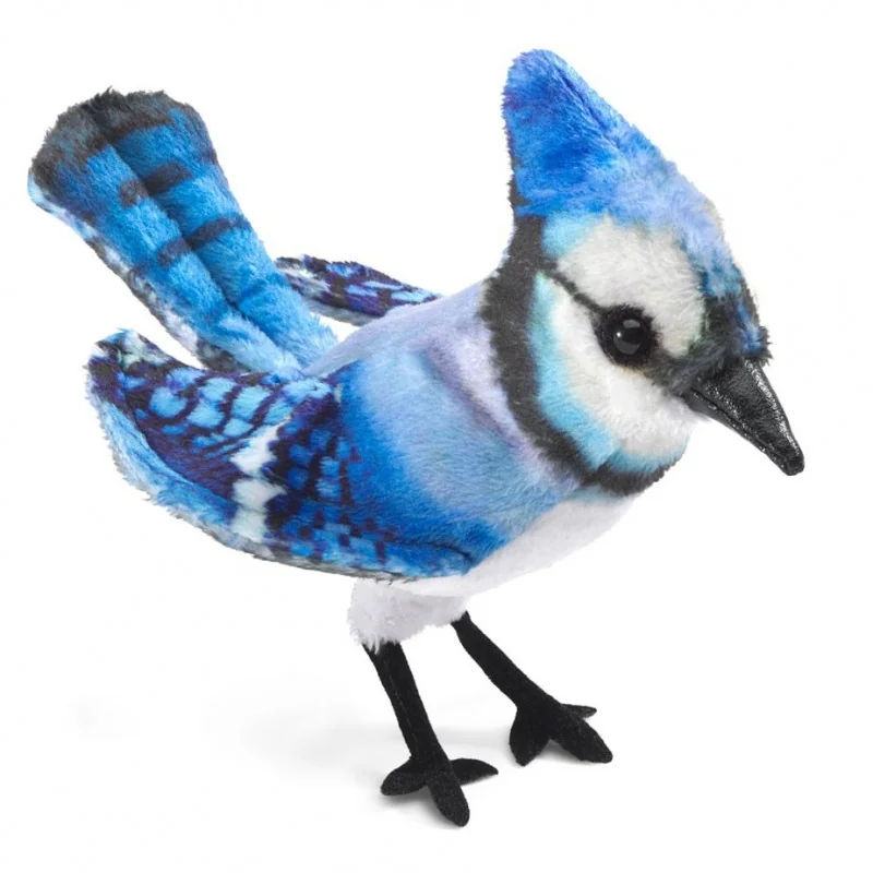 Folkmanis Mini Blue Jay Finger Puppet Folkmanis Mini Blue Jay Finger Puppet