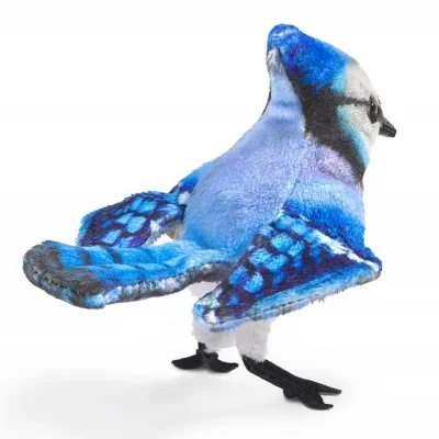 Folkmanis Mini Blue Jay Finger Puppet Folkmanis Mini Blue Jay Finger Puppet