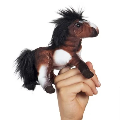 Marionnette à doigt mini cheval signée Folkmanis
