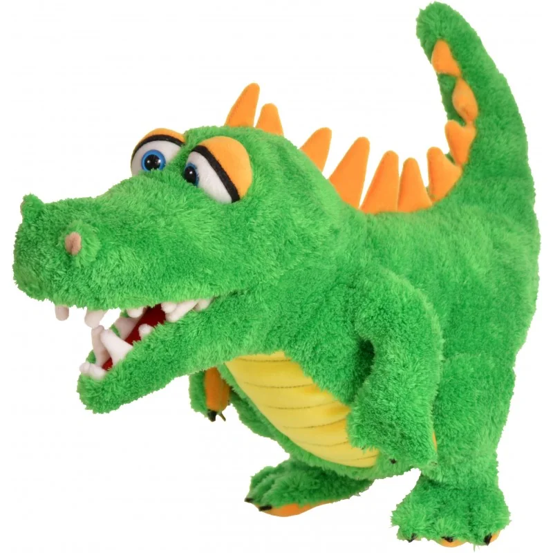 Marioneta de mão «Travis, o crocodilo», da marca Living Puppets Marioneta de mão «Travis, o crocodilo», da marca Living Puppets