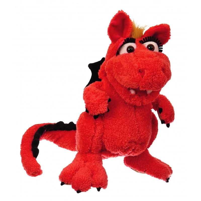 Burattino a mano "Drago Elsa" della Living Puppets