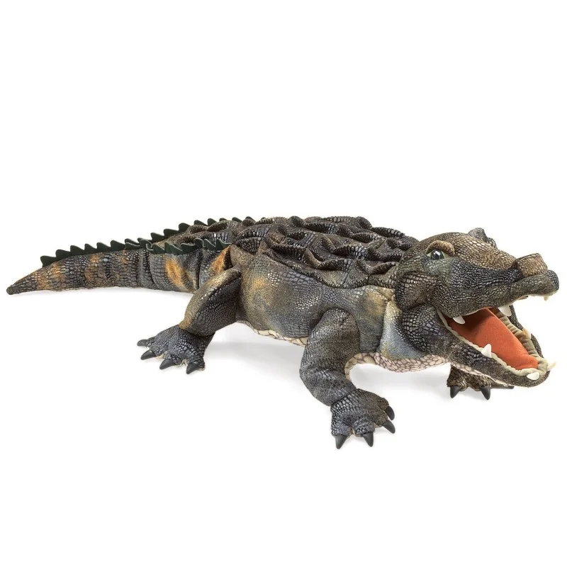 Handpop Amerikaanse alligator van Folkmanis