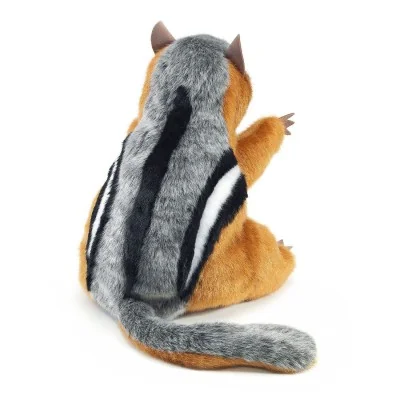 Tamia (chipmunk) hand puppet by Folkmanis, rear view