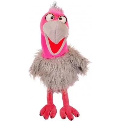 Lari-fari Vulture hand puppet by Living Puppets, front view