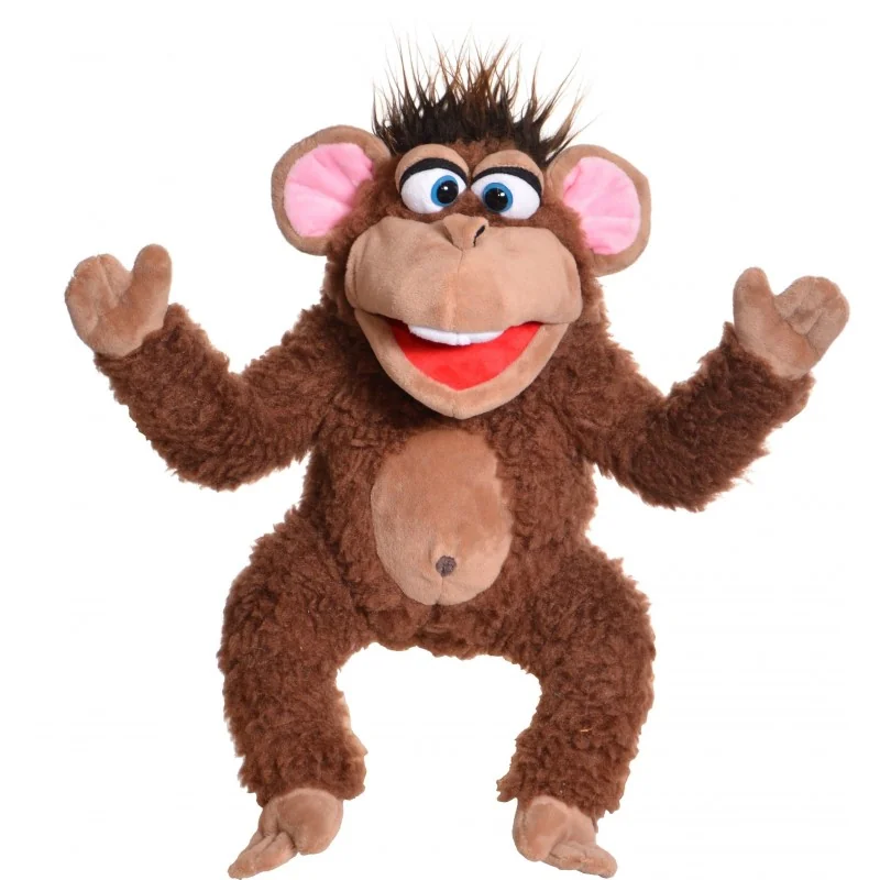 Marioneta de mão «Fuzius, o macaco», da Living Puppets Marioneta de mão «Fuzius, o macaco», da Living Puppets