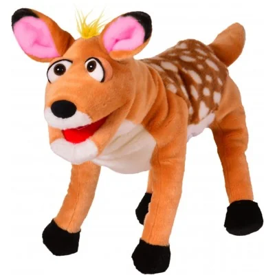 Rosalinchen the Fawn Hand Puppet by Living Puppets