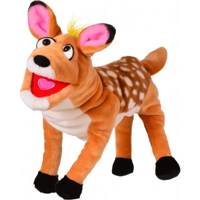 Rosalinchen the Fawn Hand Puppet by Living Puppets