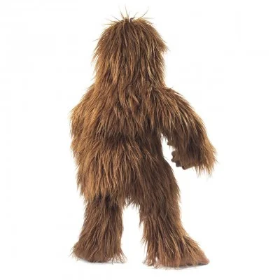 Bigfoot-Handpuppe von Folkmanis, Rückansicht