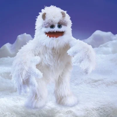 Folkmanis Yeti on Ice Hand Puppet
