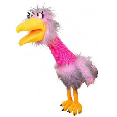 Madame Quassel Schlamassel hand puppet by Living Puppets, side view