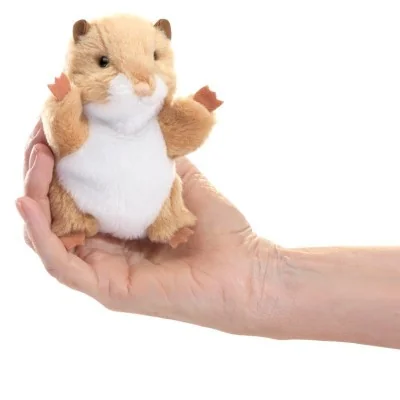 Mini hamster puppet by Folkmanis