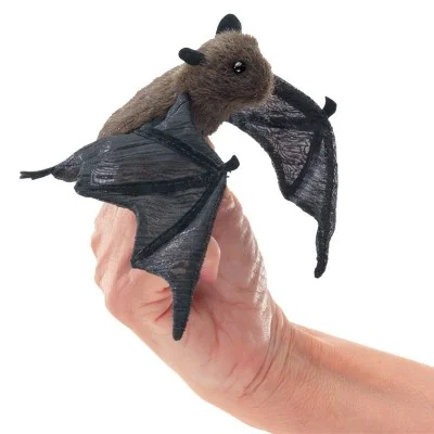 Mini marioneta de murciélago de Folkmanis