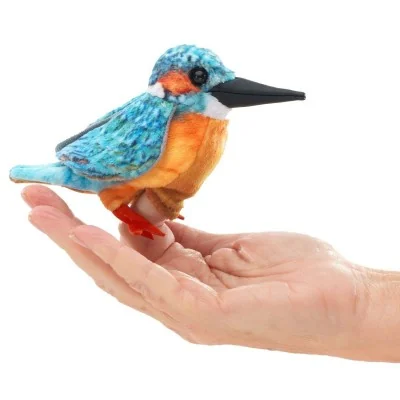 Folkmanis Kingfisher Mini Puppet