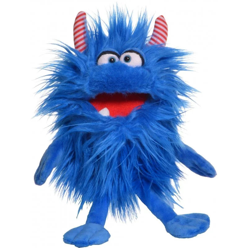 Peluche marionnette Petit monstre "klein Schmackes" signée Living Puppets Peluche marionnette Petit monstre "klein Schmackes" signée Living Puppets