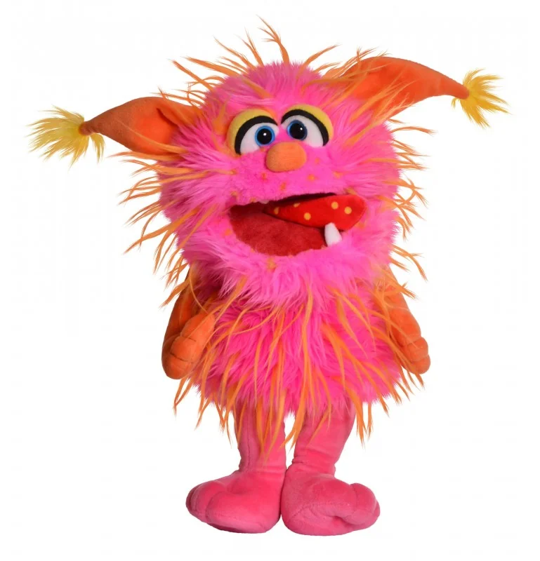 Marionnette monstre Schmackofatz signée Living Puppets