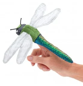 Folkmanis Mini Dragonfly Hand Puppet