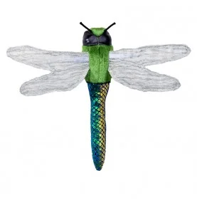 Folkmanis Mini Dragonfly Hand Puppet, top view