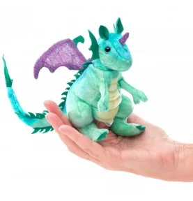 Mini Dragon Hand Puppet by Folkmanis