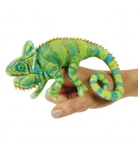 Marionnette Mini Caméléon signée Folkmanis