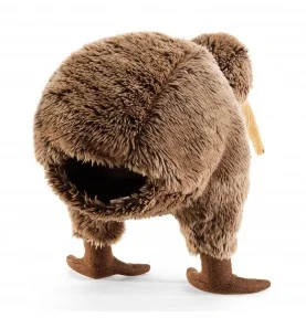 Folkmanis kiwi hand puppet, rear view
