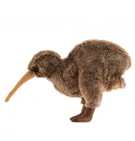 Folkmanis kiwi hand puppet, side view