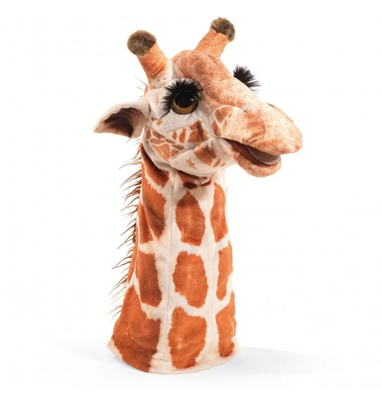 Folkmanis giraffe puppet