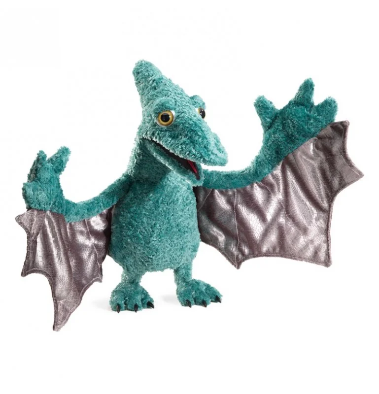 Marioneta de pterodáctilo (pterosaurio) de la marca Folkmanis