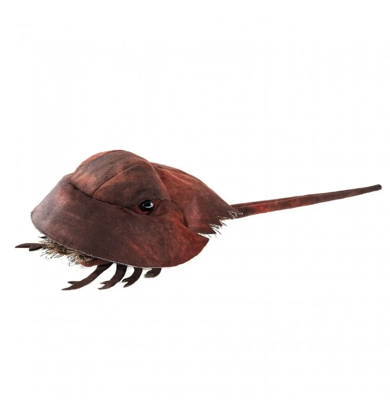Horseshoe crab-marionet van Folkmanis Horseshoe crab-marionet van Folkmanis