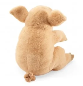Folkmanis piglet puppet, rear view