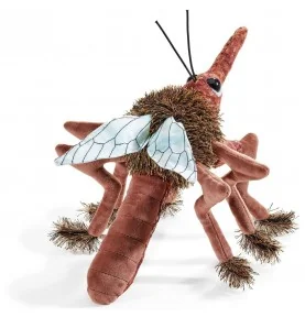 Marioneta de mosquito da marca Folkmanis, vista de trás