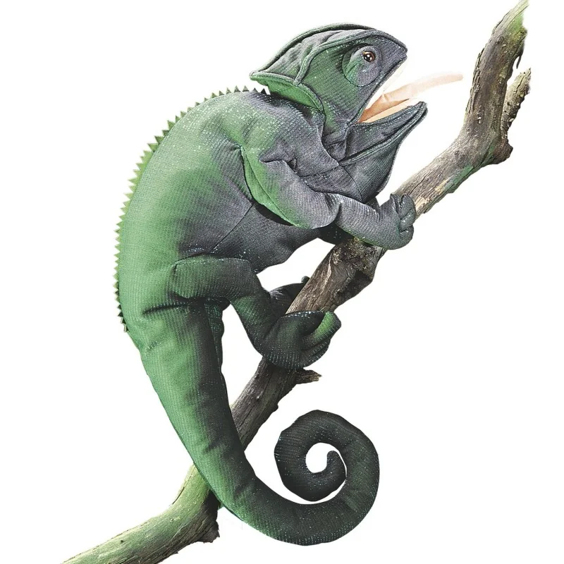 Marionnette à main Caméléon