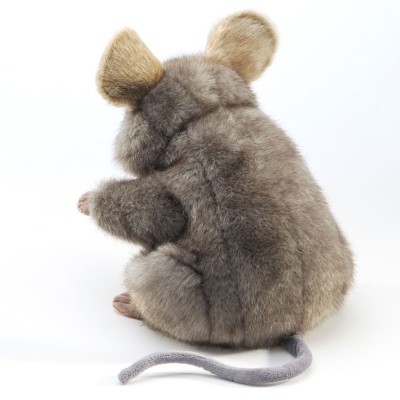 Graue Maus-Handpuppe von Folkmanis, Rückansicht